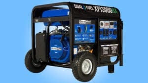 DuroMax XP13000HX 13000 Watt Dual-Fuel Portable Generator - Gas or Propane Powered with Electric Start