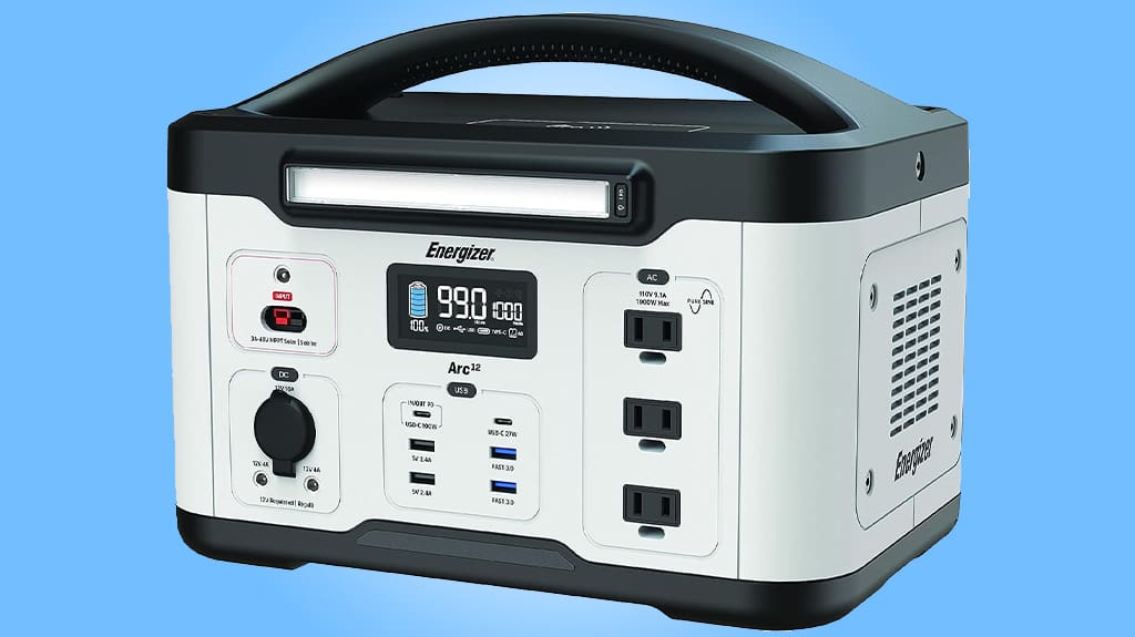 Energizer Arc12 Lithium-ion Portable Power Station Battery Backup