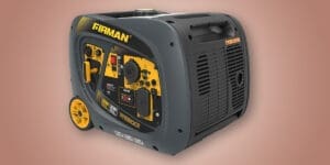 Firman w03081 Portable Recoil Start Gas Power Generator