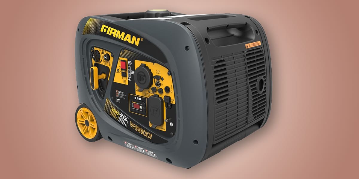 Firman w03081 Portable Recoil Start Gas Power Generator