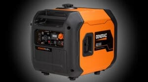 Generac 7723 3500-Watt Gas-Powered Portable Inverter Electric Start Generator with Lightweight Enclosure Design for Ultra-Quiet Performance & COsense Tech