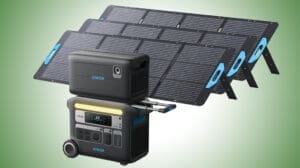 Anker SOLIX F2000 Portable Power Station with 3 200w Panels, Powerhouse 767 and 760 Expansion Battery