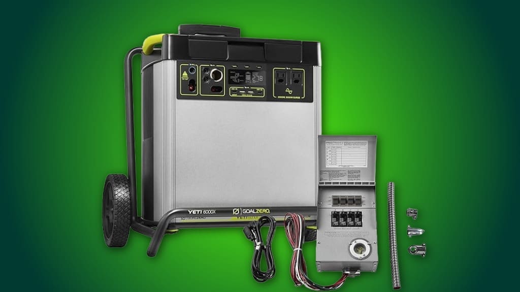 Home Backup Power Solution – Goal Zero 6000 Home Backup Power Solution - Goal Zero 6000