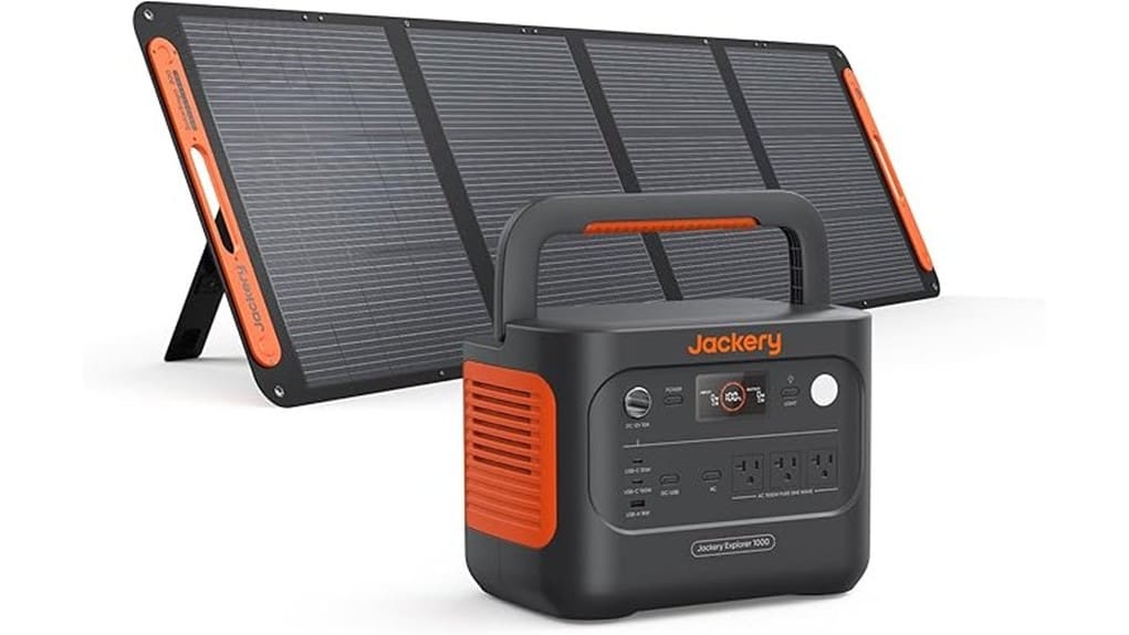 powerful portable solar generator